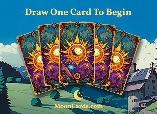 Moon Card