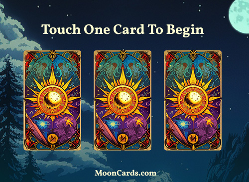 Moon Card